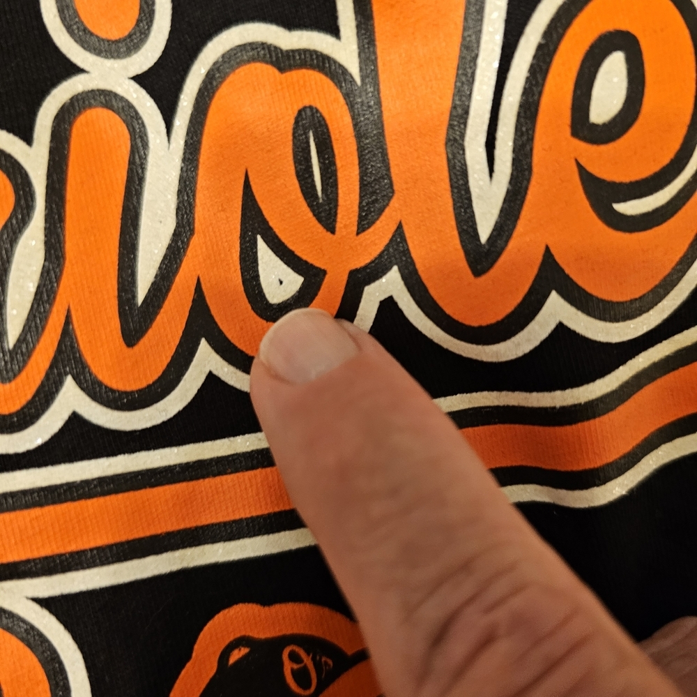 NWT Baltimore Orioles t-shirt. Size:XL 14/16. - Picture 7 of 7